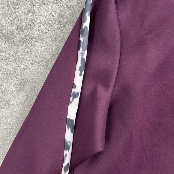 Nicole Miller Sport Sweatshirt Womens Small Purple Long Sleeve Crewneck Top - Picture 5 of 9